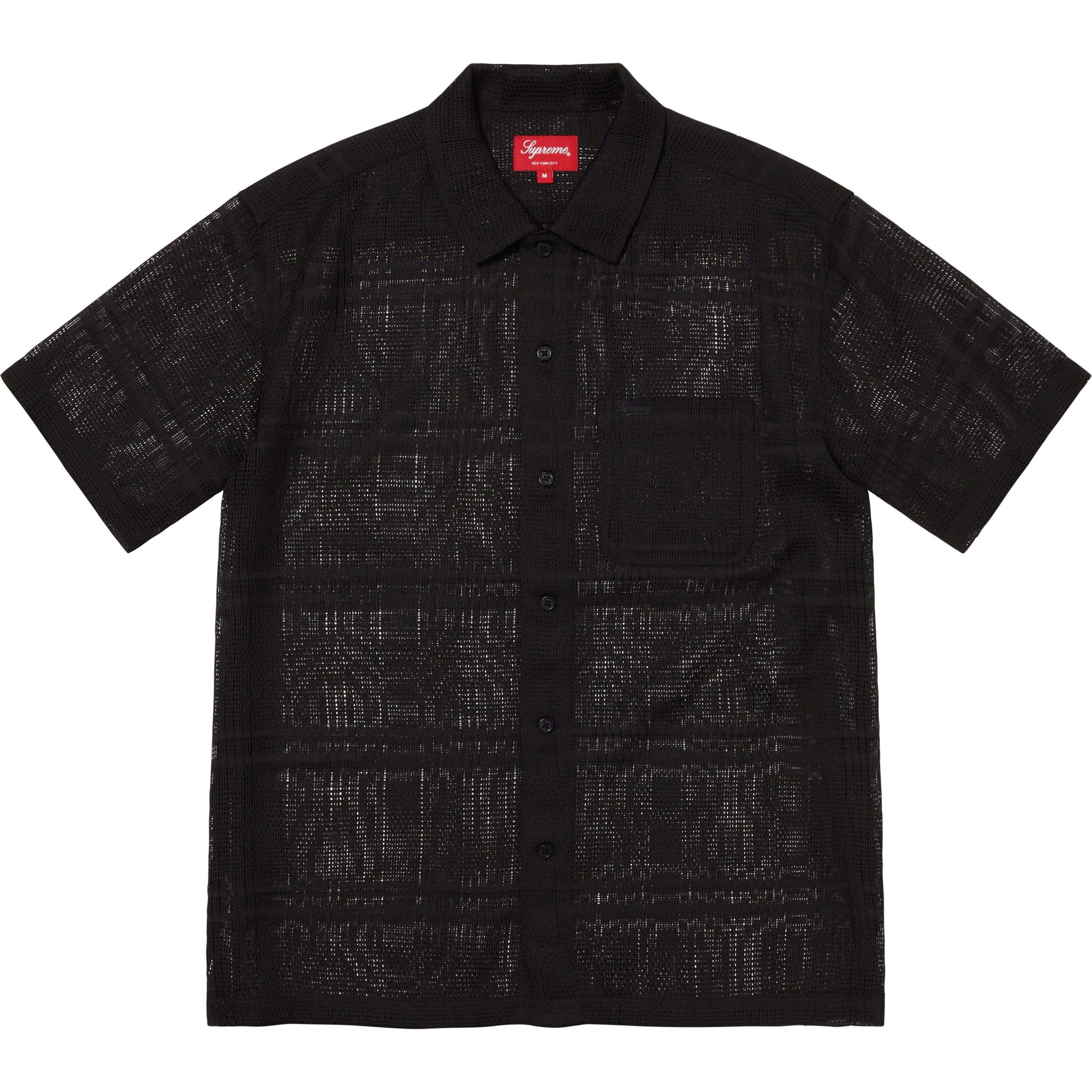 Mesh Stripe S/S Shirt view 2